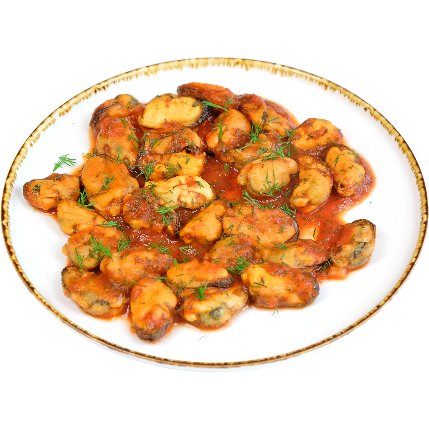 Миди в пикантен сос