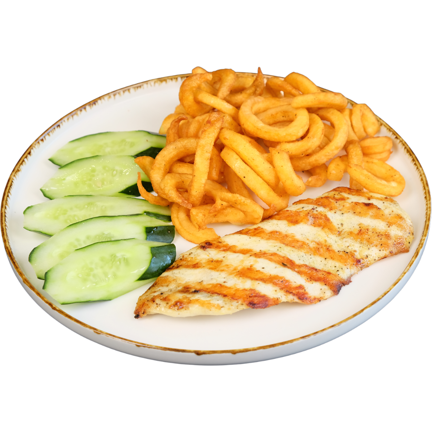 детско меню-Пилешко филе на скара