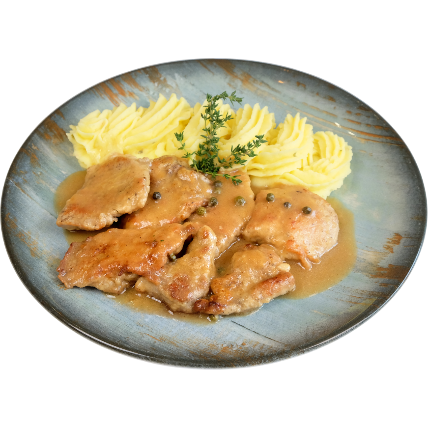 Свинско бон филе с "Пепър" сос